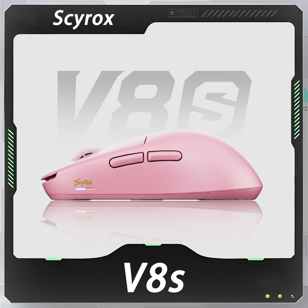 Gaming Hand Accessories - Mouse para Juegos Scyrox V8s, Cableado