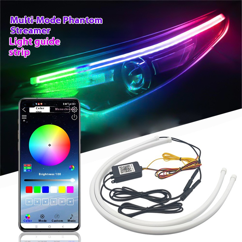 Rgb Hub Sync - Tira de luces LED para coche,