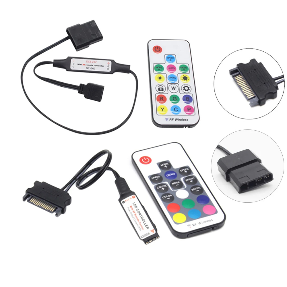 Rgb Hub Sync - Controlador SATA Molex RGB 5V 3