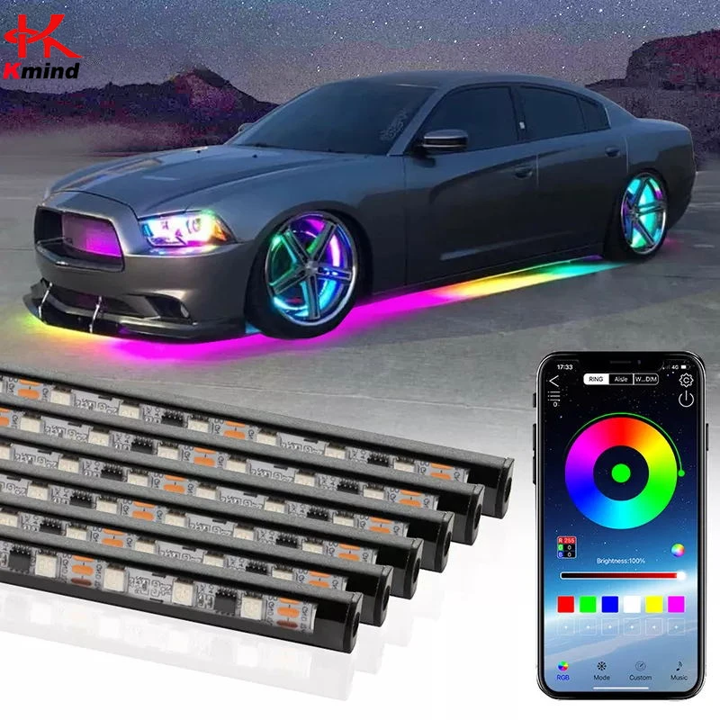 Rgb Hub Sync - Luces LED de neón Underglow para