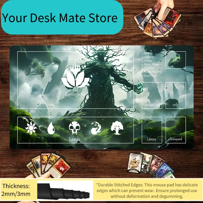 Gaming Accessories Men - Alfombrilla de Ratón Green Giant Tree