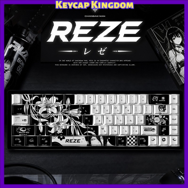 Gaming Accessories Men - NUEVOS Teclas de Anime Reze 5.0