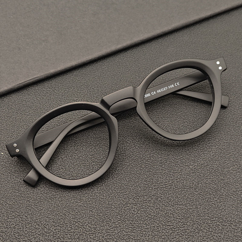Gaming Accessories Men - Nuevo Montura de gafas redondas Retro