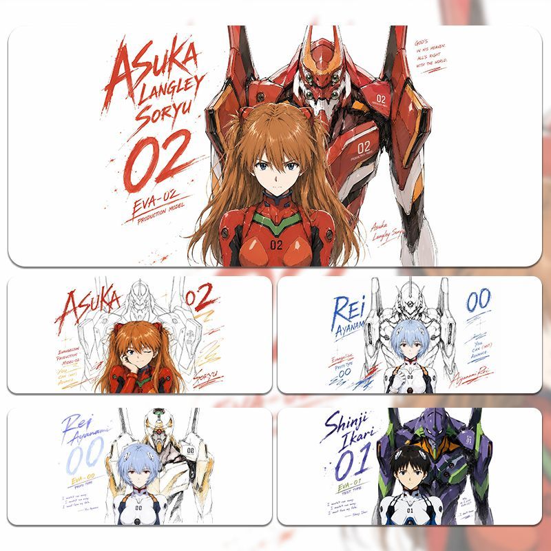 Gaming Accessories Decor - Alfombrilla de Ratón EVA Anime con