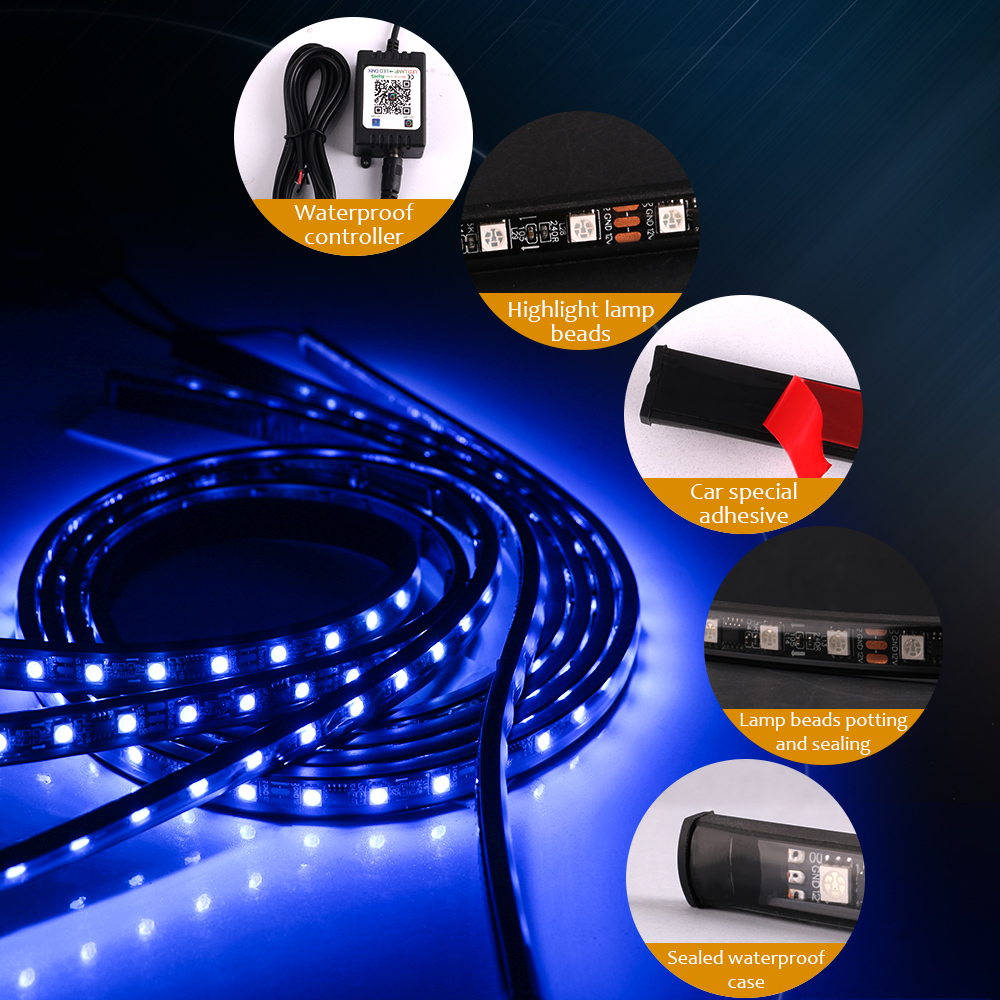 Tira de luces LED de neón RGB  - Rgb Hub Sync reseña y precio