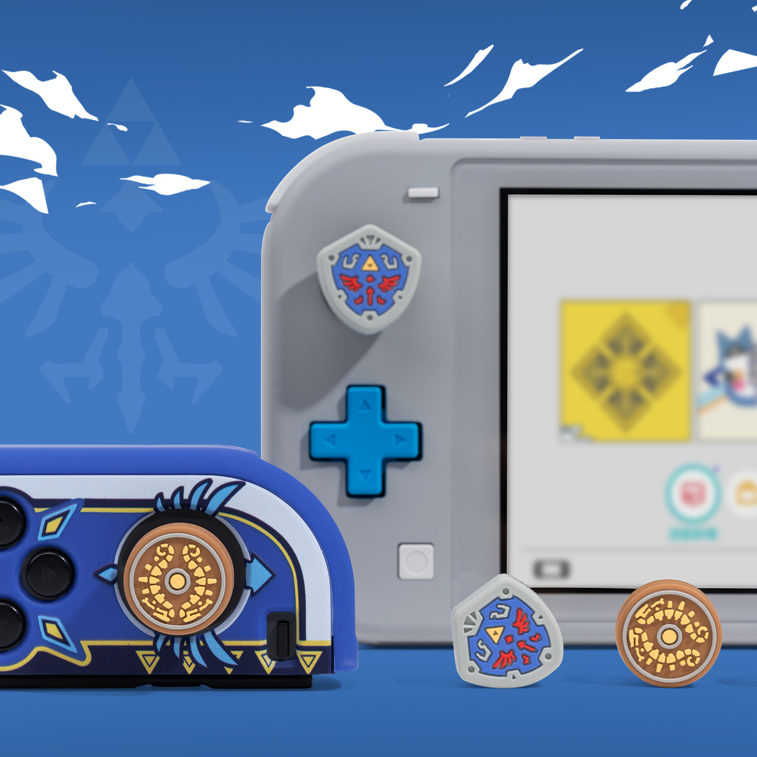 Tapa de agarre para palanca de - Zelda Gaming Accessories reseña y precio