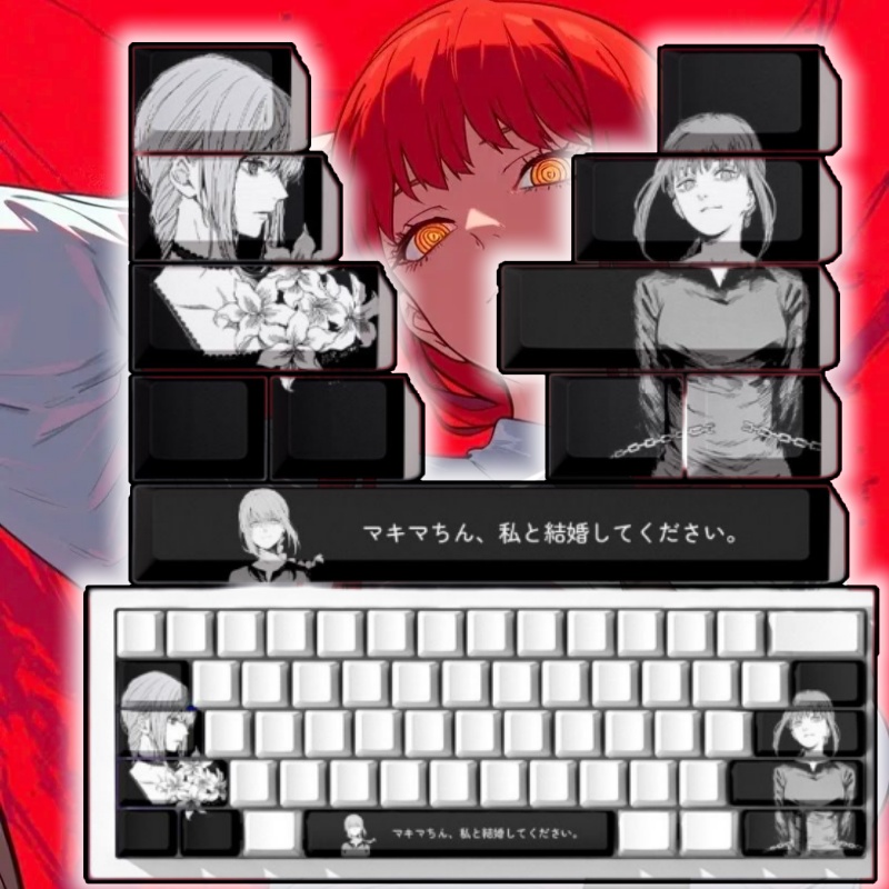 Teclas de Anime con Temática d - Gaming Accessories Aesthetic reseña y precio