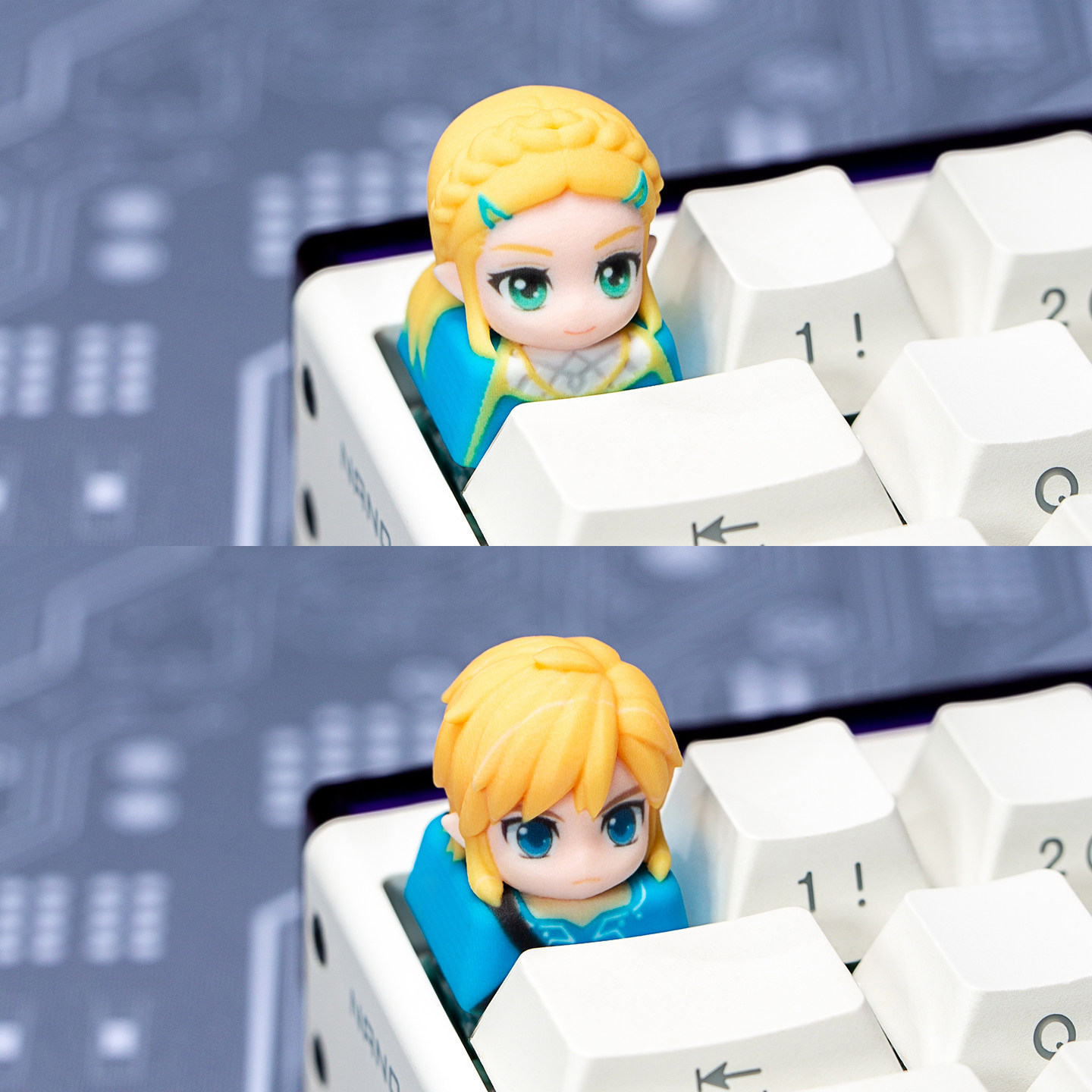 Tecla Artesanal de Resina Inte - Zelda Gaming Accessories reseña y precio