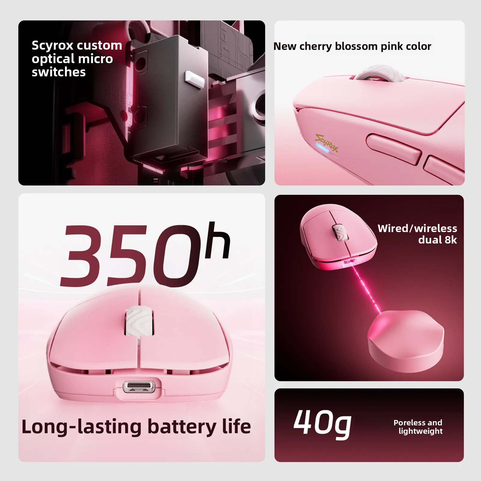 Mouse para Juegos Scyrox V8s,  - Gaming Hand Accessories reseña y precio
