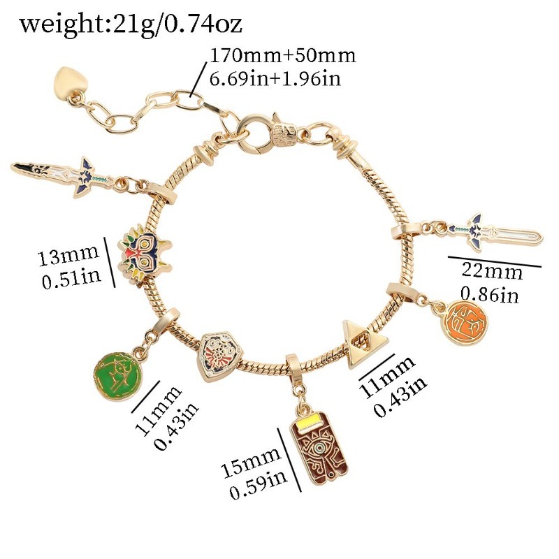 Nuevo Brazalete DIY 2D de The  - Zelda Gaming Accessories reseña y precio