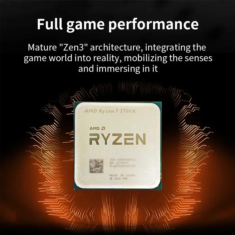 CPU AMD Ryzen 7 5700X de 8 Núc - Amd Cpu Ryzen 7 reseña y precio
