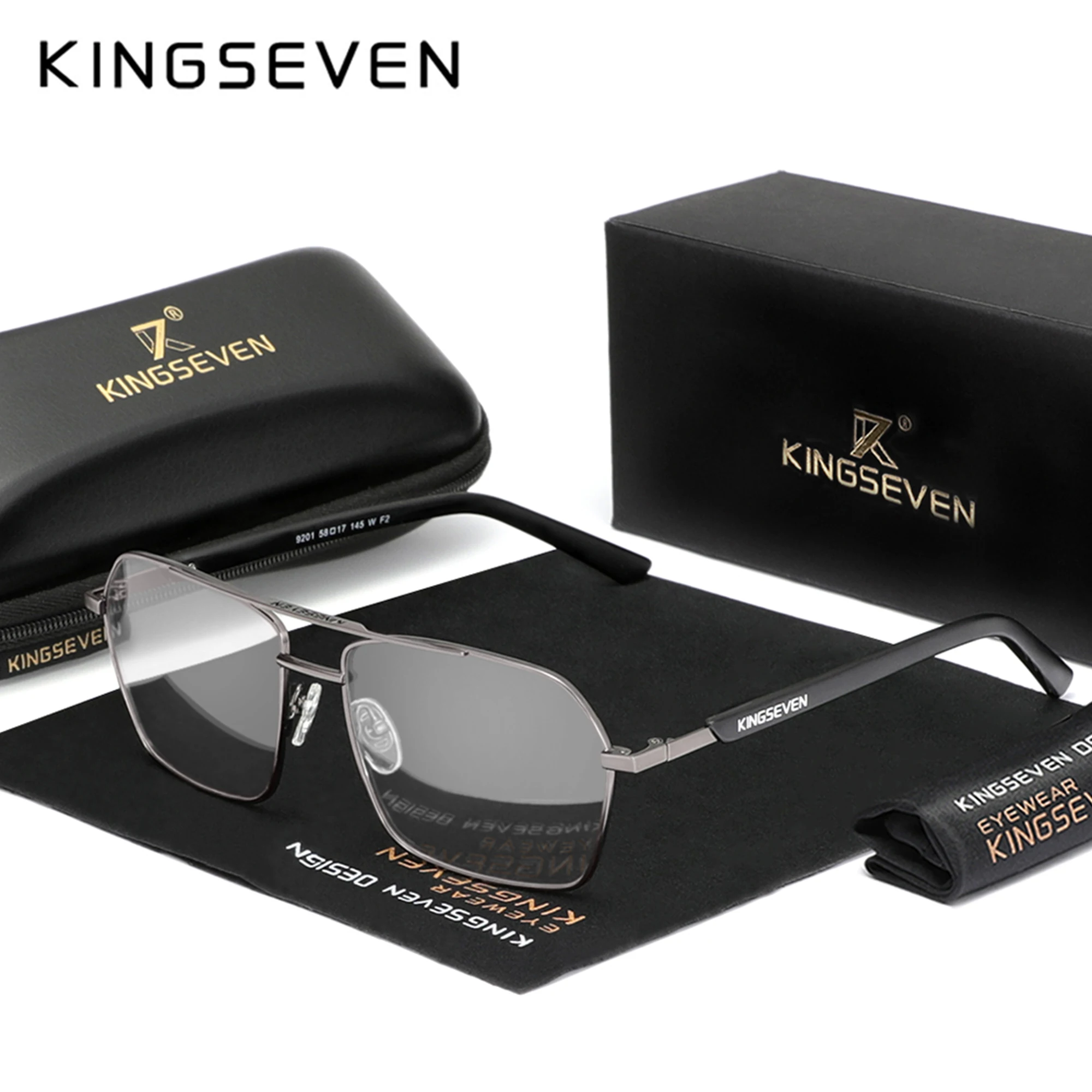KINGSEVEN-gafas clásicas antil - Gaming Accessories Men reseña y precio