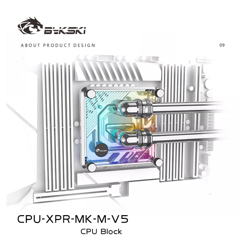 Bloque de CPU Bykski para INTE - Amd Cpu Ryzen 7 reseña y precio