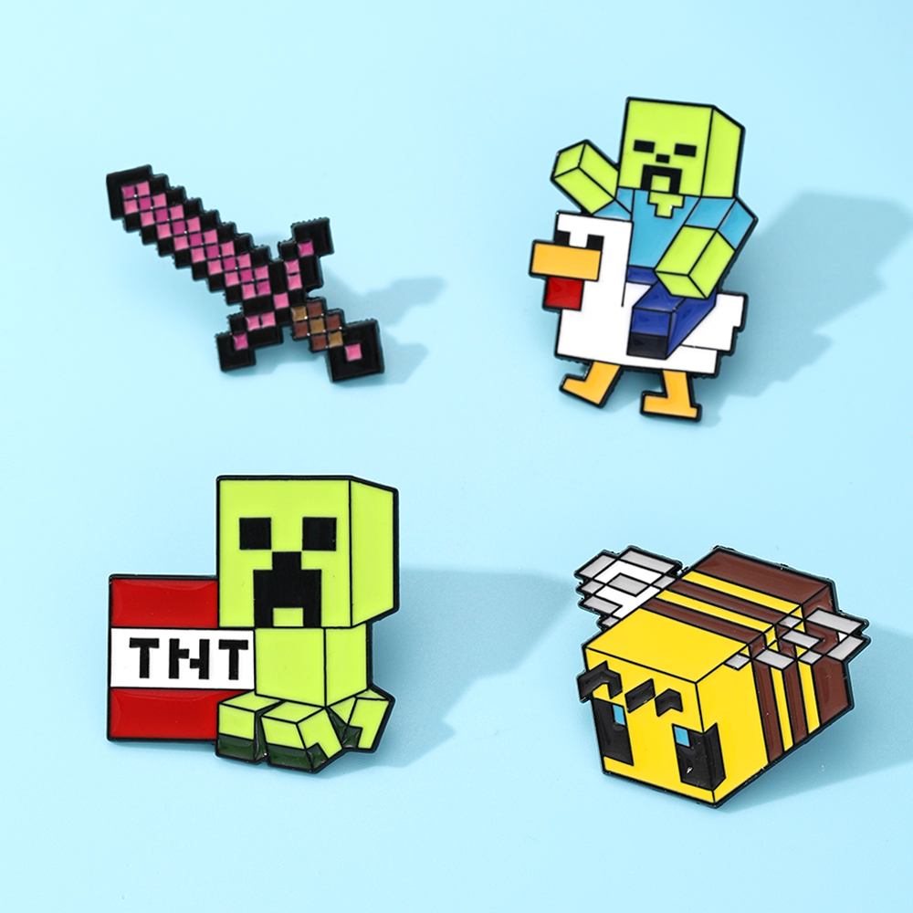 4 pzas. Lindos broches de esma - Gaming Accessories Storage reseña y precio