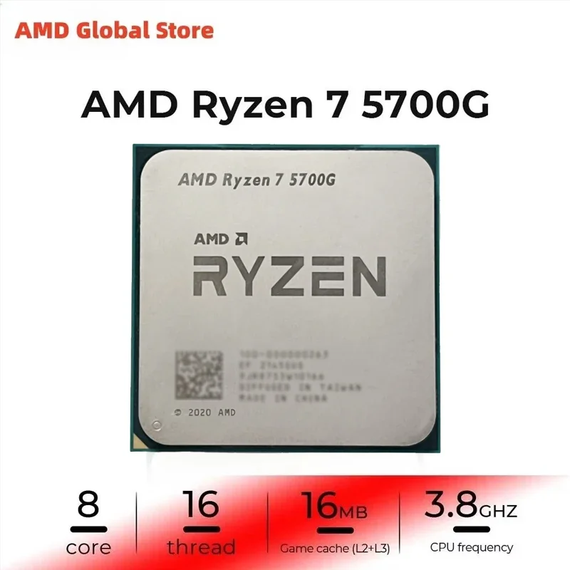 CPU AMD Ryzen 7 5700G, Procesa - Amd Cpu Ryzen 7 reseña y precio