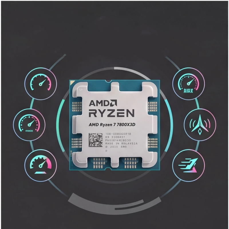 CPU AMD Ryzen 7 7800X3D, Reemp - Amd Cpu Ryzen 7 reseña y precio