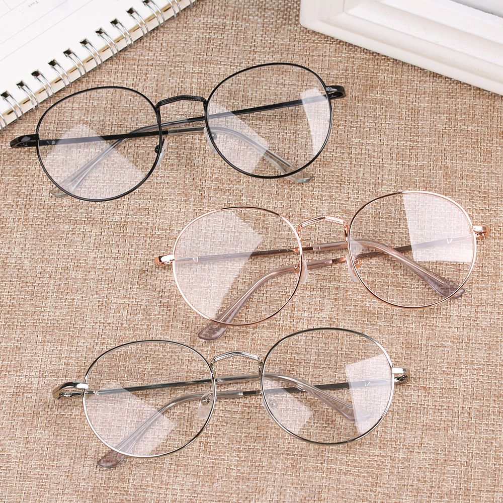 Gafas redondas de Metal Vintag - Gaming Accessories Men reseña y precio