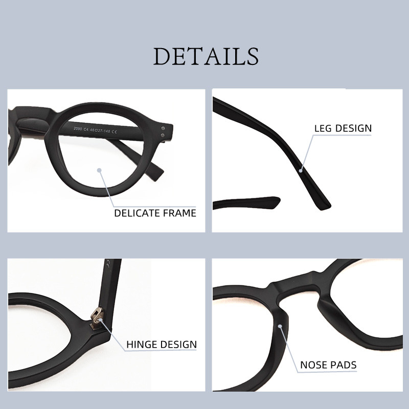 Nuevo Montura de gafas redonda - Gaming Accessories Men reseña y precio
