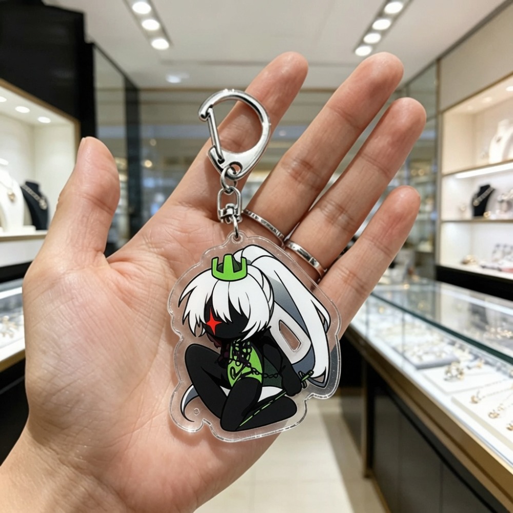 Llaveros de dibujos animados C - Gaming Accessories Storage reseña y precio