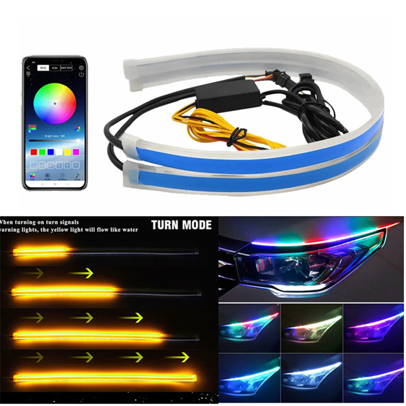 1 Par de Tiras LED RGB de 12V  - Rgb Hub Sync reseña y precio
